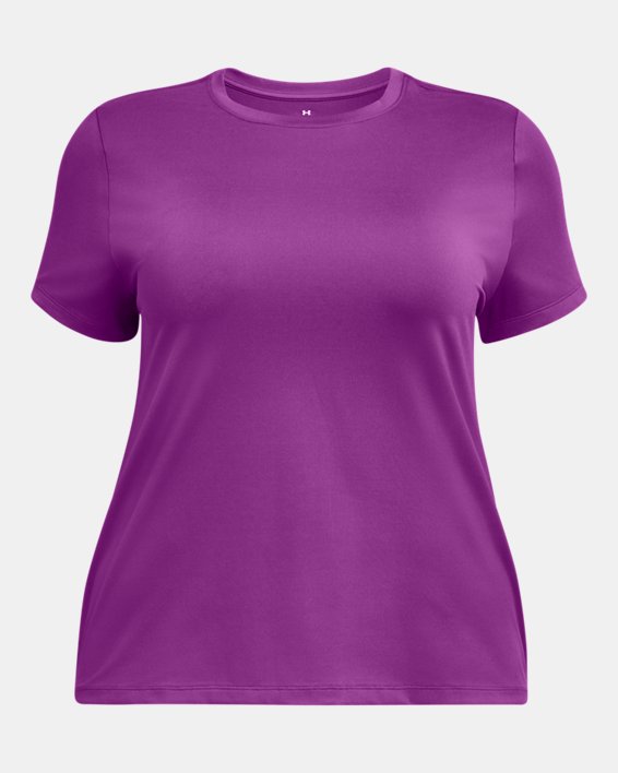 Women's UA Meridian Short Sleeve, Purple, pdpMainDesktop image number 4